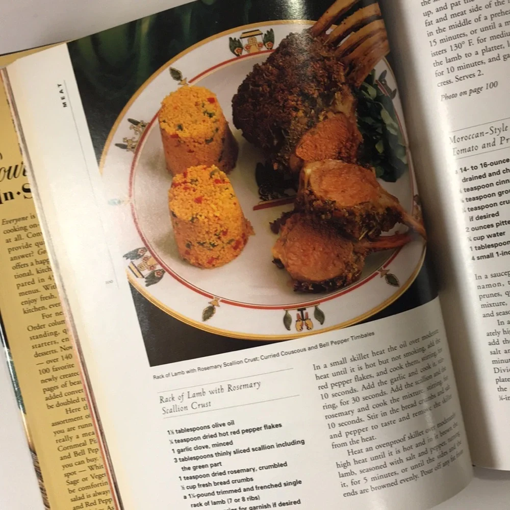Gourmet In Short Order Cookbook